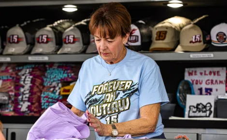 Family oriented: Mother plays key role in son's racing career